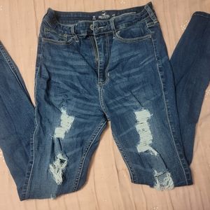 Dark blue size 5R Hollister jeans